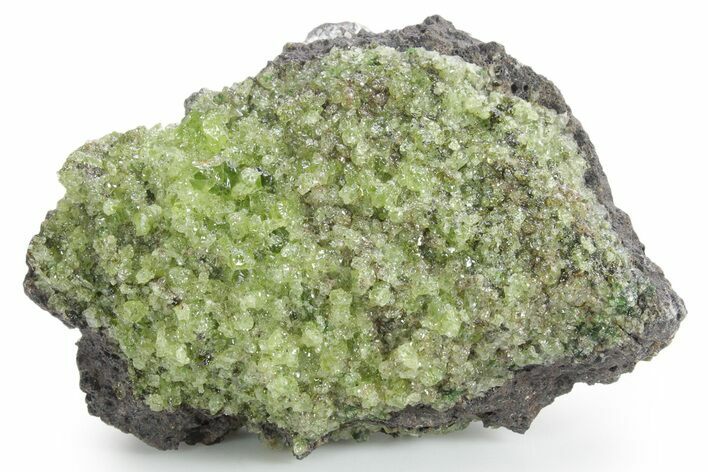 Peridot Crystals in Basalt - Arizona #355050